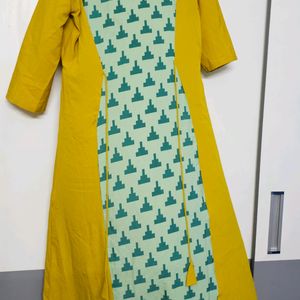 Yellow Green Gown XL