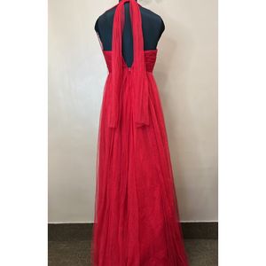 Red Lace Gown