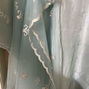 Pastel Blue Salwaar Suit