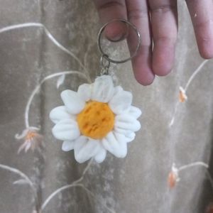 Cute Flower Keychain