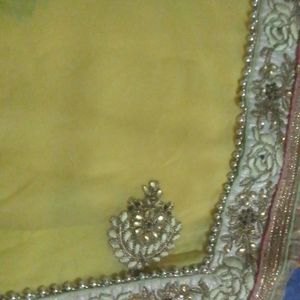 Mustard Yellow Saree For Festive Season