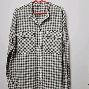 Casual Check Shirt Women