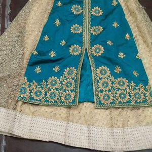 Long Suit With Lengha