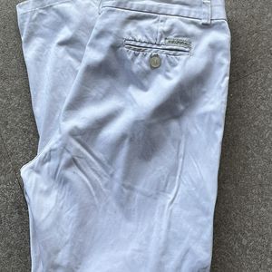 White Unisex Pants