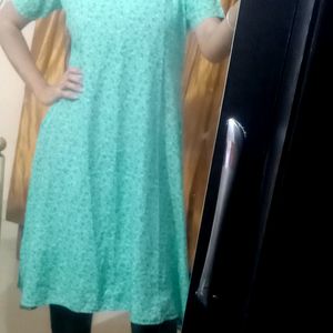 Floral Print Daily Wear Kurta Long