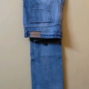 Blue Straight Jeans