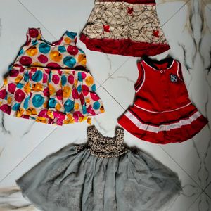 Baby Girl Frock Combo