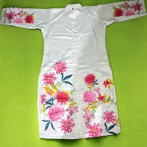 Floral Multi Color Kurti For Women.