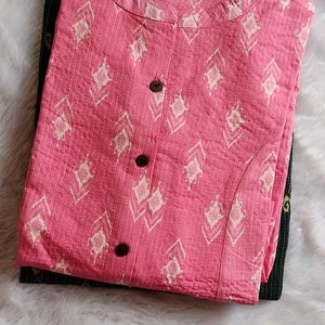 Combo 3 Cotton Kurtis In Kantha Work Perfect 💯💞