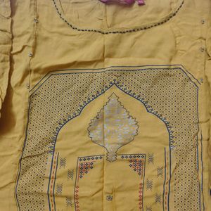 Yellow Kurta For Daily Use