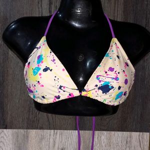 Multicolored Bikini Top 👙