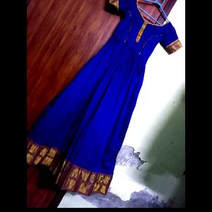 New Silk Anarkali with Dupatta 🎉🎉💙