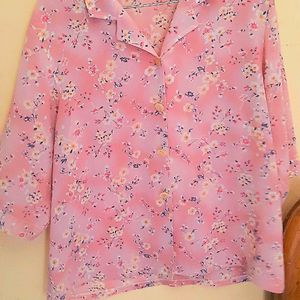 Korean Floral Shirt