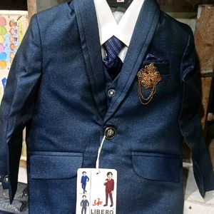 Boys Coat And Pant Suit