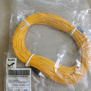 Branded Fiber Optic Cable With Connector