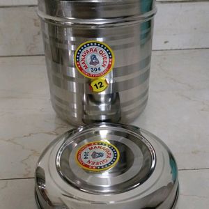 Stainless Steel Container, Set Of 3