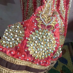 Full Length Hand Work Gaun