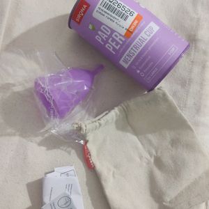 Combo Of Menstrual Cup-large & Intimate Wet Wipes