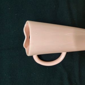 Ceramic Mug With Metal Straw