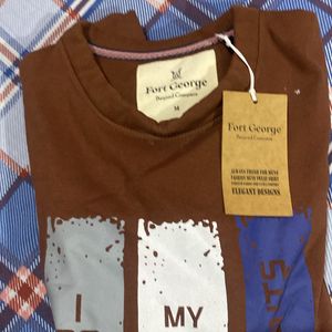 SWEATSHIRT BROWN COLOUR