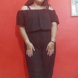 off shoulder jumpsuit