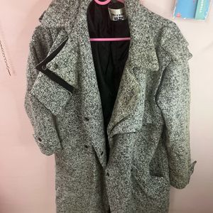 Korean Grey Heavy Overcoat