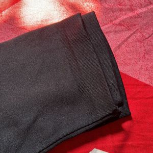 Black Wollen Pant