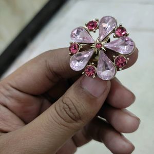 Pink Stone Ring