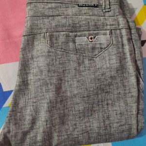 MUSHKY Grey Trouser/Pant 32 Size