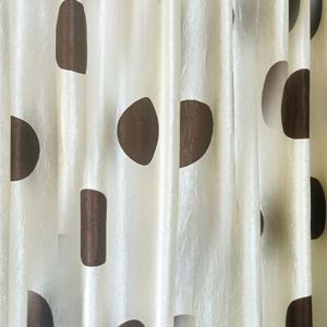 Chiffon Curtain [1Pair]173cm Width And 235cm Lengt