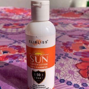 Sunscreen And Toner