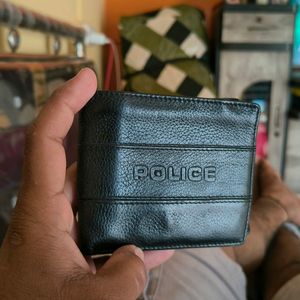 Police Leather Wallet