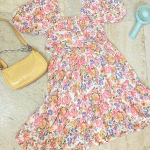 Floral Picnic Dress