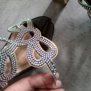 Beaded Heel