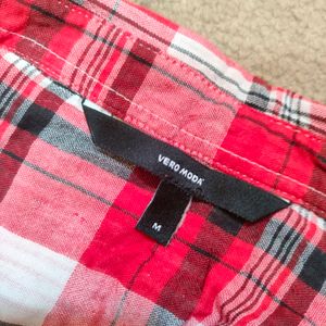 Vero Moda Red Checkered Shirt ❤️