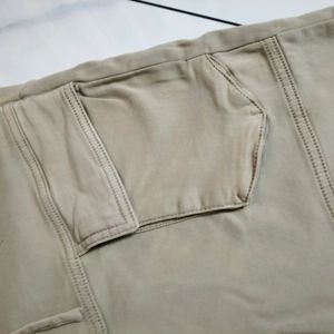 brown/khaki regular cargo pant