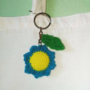 Crochet 🧶 Flower,🏵️ Keychain Fixed Price