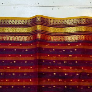 Multicolored Saree