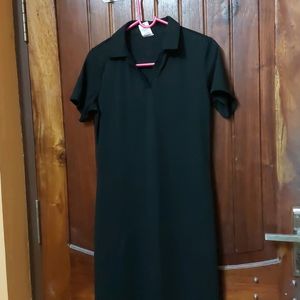 Black Bodycon Midi Dress