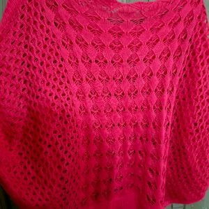 Pink Wollen Top