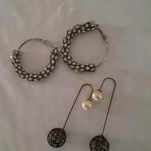 Set Of 2 Fancy Earring (Women's )