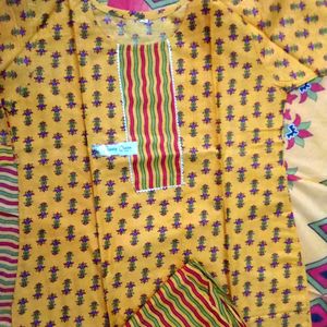 Summer Kurta Set 3 Peice Xl Size