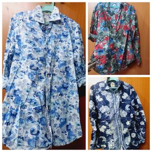 Combo Of 3 Shirts (M/L- Size)