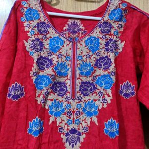 Red Kurta