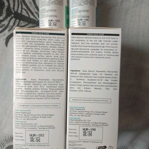 New Combo Face Serum Urban Botanics