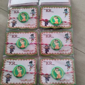 Set Of 6 chhota bheem rakhi for your brother