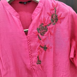 Beautiful Pink Kurta