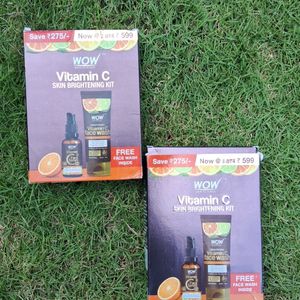 Wow Vitamin C Brightening Kit Pack Of 2