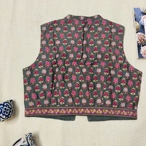 Max Grey Floral Jacket