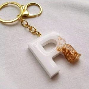 Resin Keychain Alphabet Beautiful ❤️😍